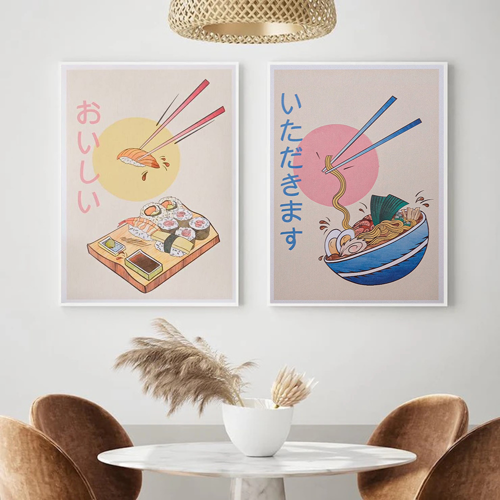 Japon Tarzı Mutfak Gıda Poster - Japanese Restaurant Lifestyle incelemesi ve fiyatı